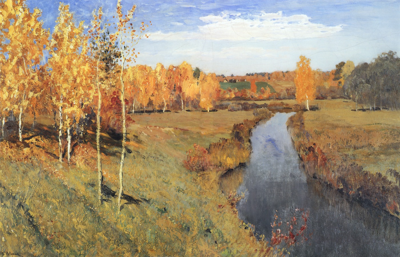 Исаак Левитан. Золотая осень, 1895